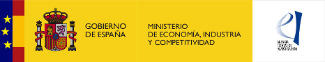 Ministerio de Economía Industria y Competitividad  (Agencia Estatal de Investigación) 